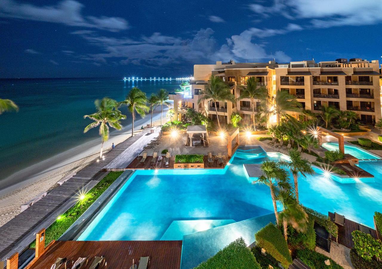 Beachfront 1 Bedroom Condo - El Faro, Surf 407 Плая дел Кармен Екстериор снимка